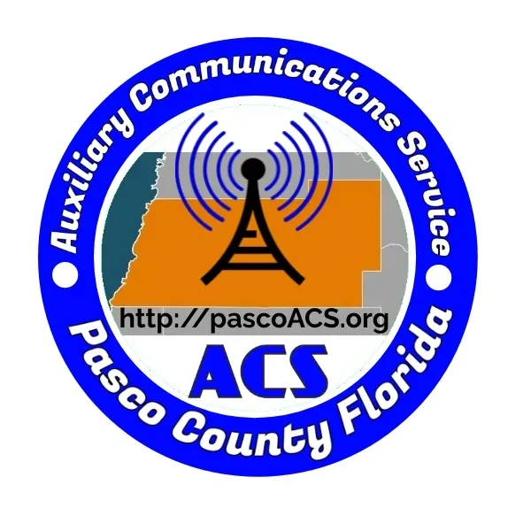 Pasco County Auxiliary Communications Service logo